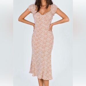 NWT Princess Polly Just like Heaven Midi Dress